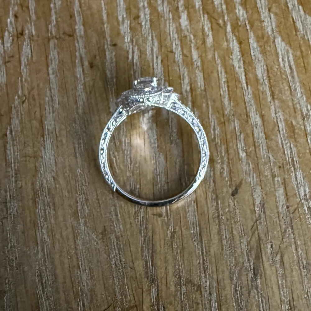 Neil Lane Artistry Lab-Grown Diamond Vintage-Style Engagement Ring 1-3/8 CTTW - Picture 2 of 6